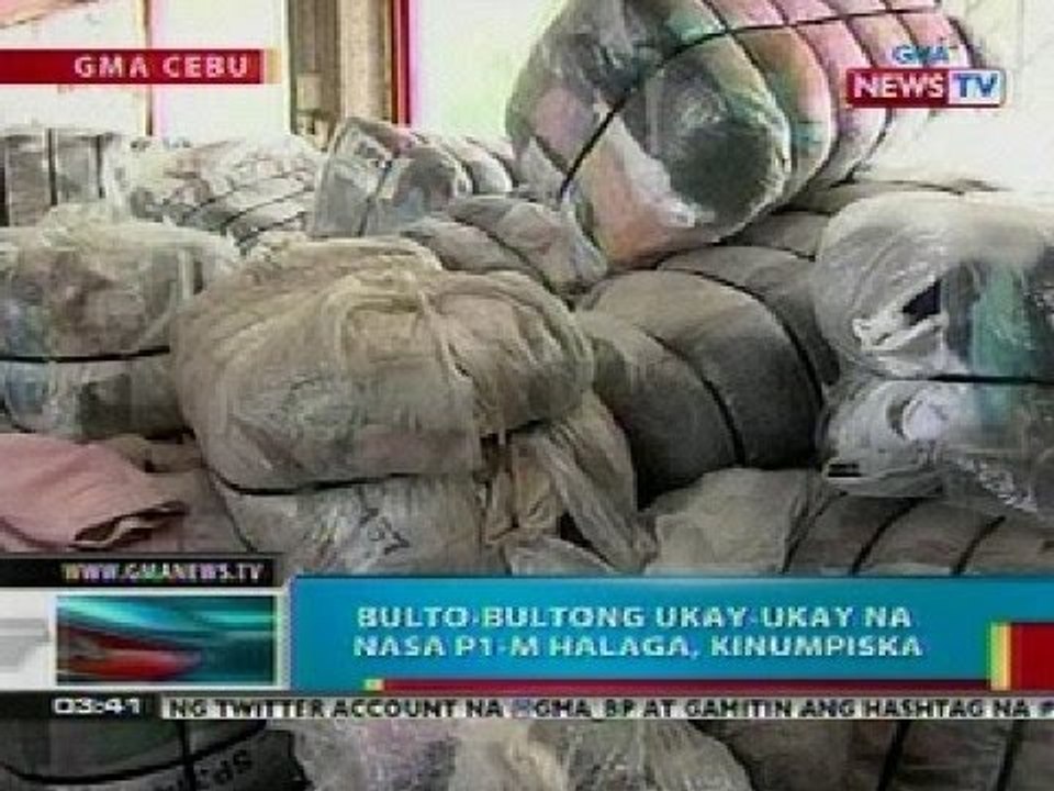 BP: Nasa P1-M ang halaga ng ukay-ukay na iligal umanong pinasok sa Cebu, nakumpiska ng NBI