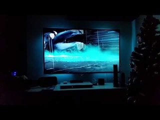 SAMSUNG 55 ULTRA HD + LIGHT-SYSTEM + PS4 - KILL ZONE shadow fall