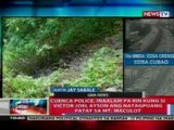 NTL: Cuenca Police, inaalam pa rin kung si VIctor Ayson ang natagpuang patay sa Mt. Maculot
