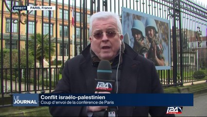 Coup d'envoi de la conférence de Paris pour la paix au Proche-Orient