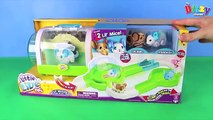New Little Live Pets Lil Mouse Play Trail toy unboxing and adorable, fun play! 2 pet mice!