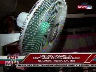 SONA: Electric fan, iwasang mapasobra ang gamit lalo kapag tag-init