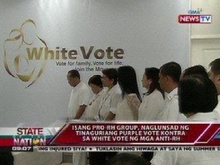 SONA: Purple vote, inilunsad bilang suporta sa Pro-RH senatorial candidates