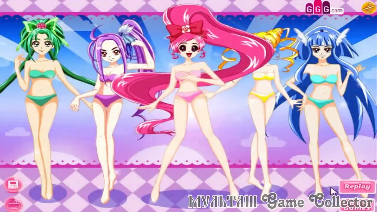 Glitter Force Games.Glitter Force Dress up.Glit...