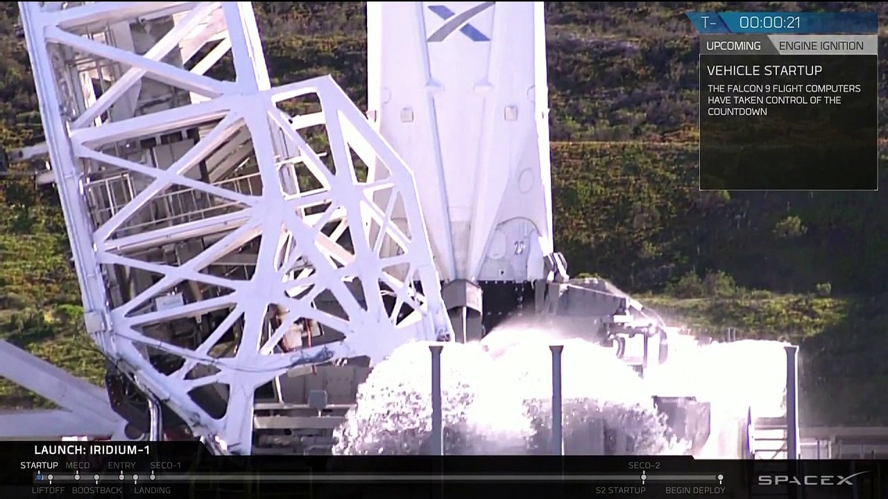 Succès du lancement de la fusée de SpaceX