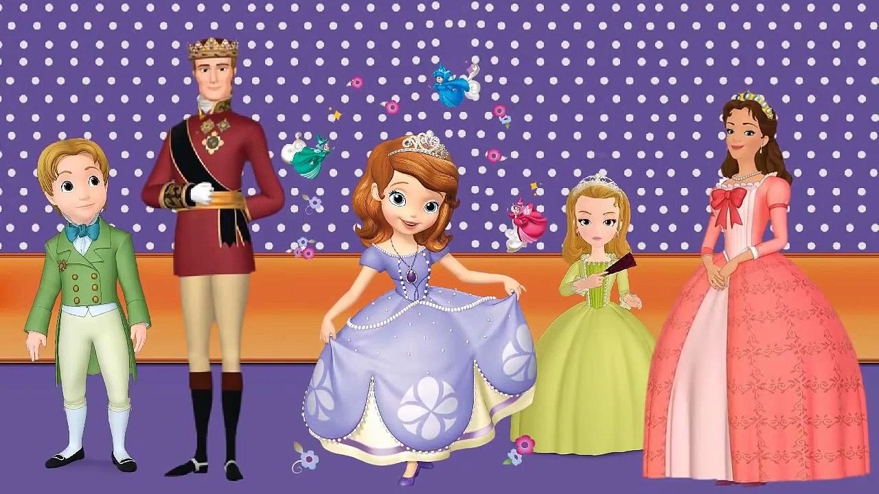 Sofia the First Daddy Finger Family Songs