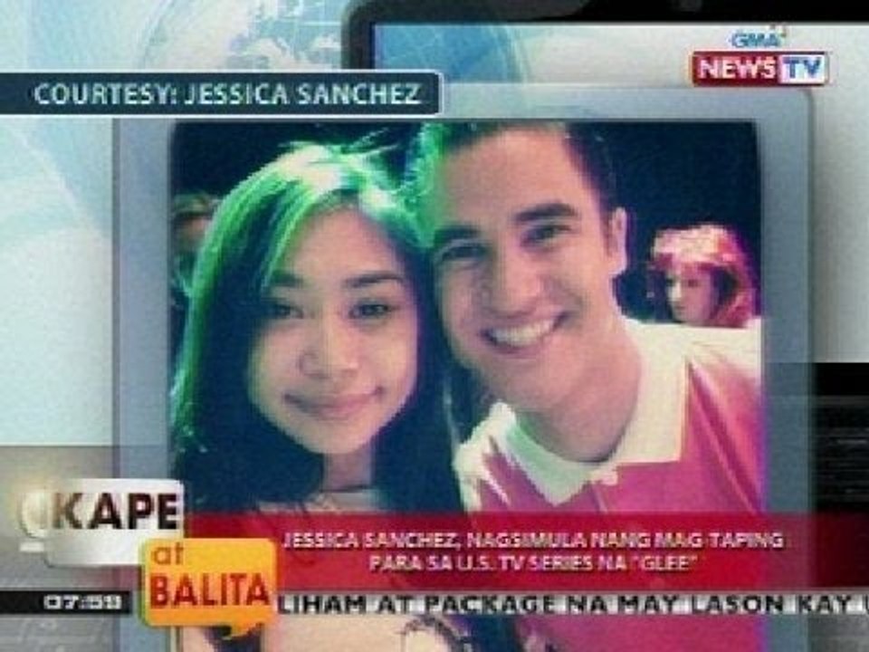 KB: Jessica Sanchez, nagsimula nang mag-taping para sa 'Glee'