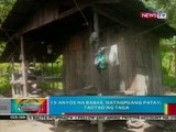 BP: 13-anyos na babae sa Zamboanga del Sur, pinagtataga at ginahasa umano