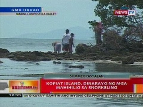 BT: Kopiat Island, dinarayo ng mga mahihilig sa snorkeling
