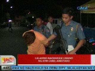 UB: Lalaking nagnakaw umano ng ATM card, arestado sa Malabon