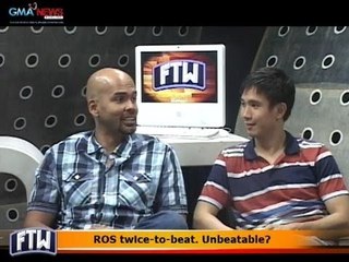 FTW: ROS twice-to-beat. Unbeatable?