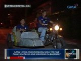 Saksi: Pagpapatrolya ng mga pulis sakay ng mga tricycle, plano ng PNP