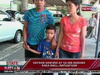 SONA: Nawawalang bata na matatagpuan, dapat i-report at i-turnover agad sa mga otoridad