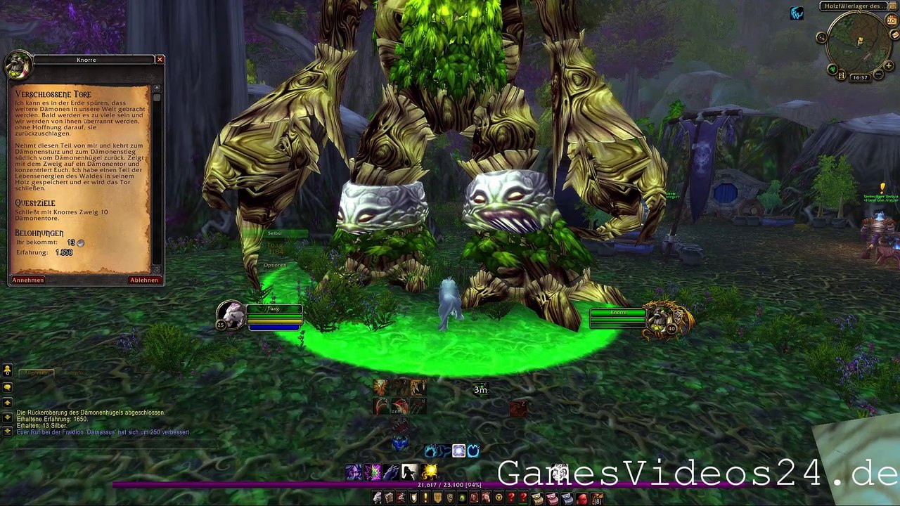 World of Warcraft Quest: Verschlossene Tore