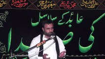 Zakir Syed Shabeer Hussain Shah Chani syeda 19 Muharram 1438 ( 2016 ) Choti Behak Hafizabad