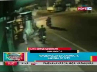 BP: Panghoholdap sa Candon City, nakunan ng CCTV