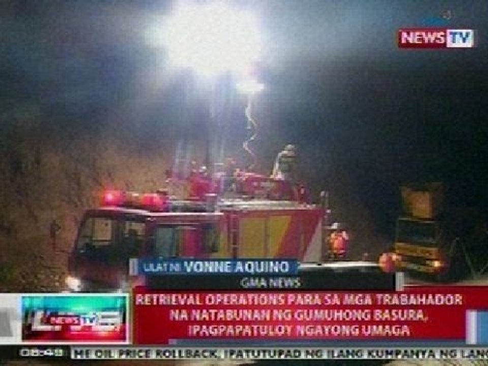 NTVL: Rescue ops para sa mga natabunan ng gumuhong basura sa Rizal, ipagpapatuloy ngayon