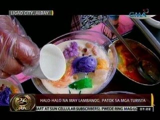 24 Oras: Halo-halo na may lambanog, patok sa mga turista