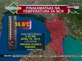 QRT: Weather update as of 5:57 p.m. (Apr 19, 2013)