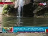BP: Sinublian falls ng Abra at white beaches ng Cagayan, patok na pasyalan ngayong tag-init