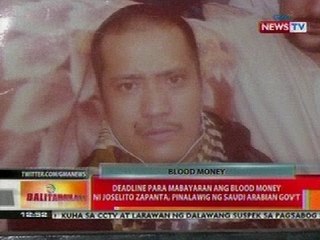 BT: Deadline para mabayaran ang blood money ni Joselito Zapanta, pinalawig ng Saudi Arabian gov't
