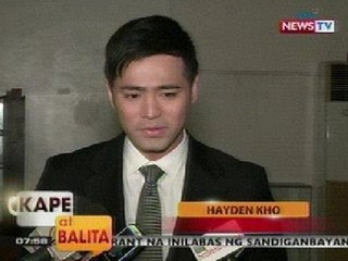 KB: Hayden Kho, nagpasalamat sa pagiging maginoo ni Kris Lawrence