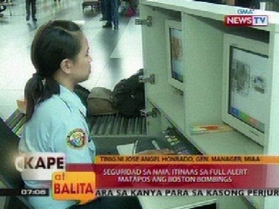 KB: Panayam kay Angel Honrado, Gen. Mgr., MIAA kaugnay sa full alert status sa mga paliparan