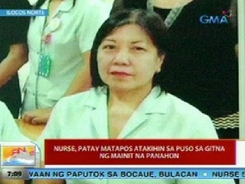 UB: Nurse sa Ilocos Norte, patay matapos atakihin sa puso sa gitna ng mainit na panahon