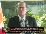 24 Oras: Pagbuo ng bagong code of conduct sa West Phl Sea, isusulong ni PNoy sa ASEAN Summit