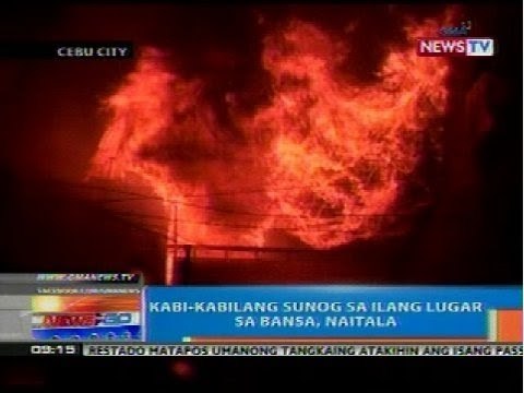 NTG: Kabi-kabilang sunog sa ilang lugar sa bansa, naitala