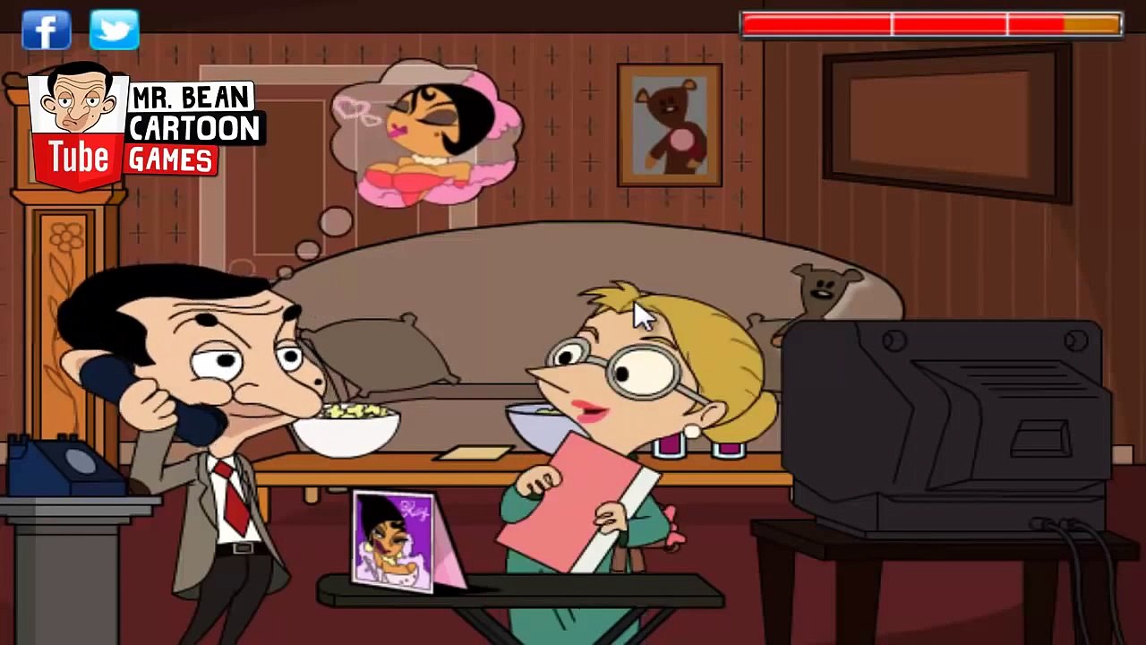 ᴴᴰ ღ Mr Bean Kissing His Girlfriend ღ - Mr Bean Games - Baby Games (ST)
