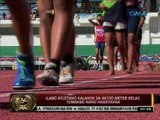 24 Oras: Ilang atletang kalahok sa 4x100 meter relay, tumakbo nang nakayapak