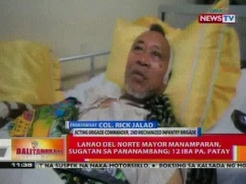 BT: Panayam kay Col. Jalad tungkol sa pananambang kay Lanao del Norte Mayor Manamparan