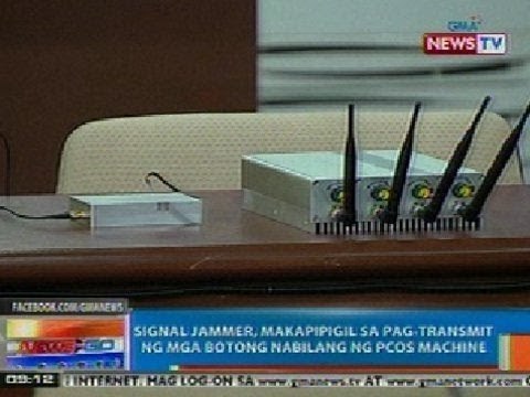 NTG: Signal jammer, makakapigil sa pag-transmit ng mga botong nabilang ng PCOS machine