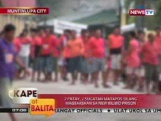 KB: 2 patay, 2 sugatan matapos ang saksakasn sa New Bilibid Prison