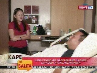 KB: Ilang kandidato, nagkakasakit na dahil sa pagod sa pangangampanya