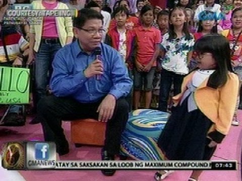 24 Oras: Mike Enriquez, nakipagkulitan kay Ryzza Mae Dizon sa talk show