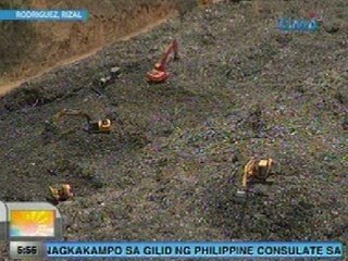 UB: Paghahanap sa 3 pang nawawalang trabahador na natabunan ng basura sa Rodriguez, Rizal, patuloy