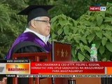 BT: GMA Chairman & CEO Atty. Felipe Gozon, hinikayat ang UPLB grads na magsumikap para magtagumpay