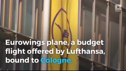 Download Video: No evidence of bomb on boad Eurowings plane to Cologne