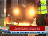 UB: Riles ng MRT, kiniskis para matanggal ang mga dumi, kalawang at baku-bako