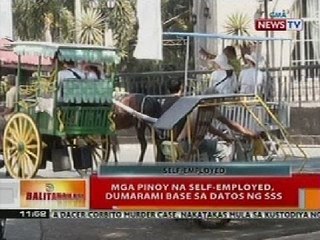 BT: Mga pinoy na self-employed, dumarami base sa datos ng SSS