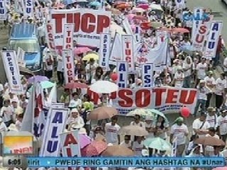 UB: Aquino admin, binatikos ng mga manggagawa dahil sa kawalan ng umento sa sahod