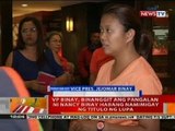 BT: Giit ni VP Binay, hindi masama ang pagbanggit ng pangalan ng kanyang anak