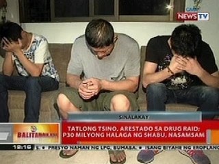BT: 3 Tsino, arestado sa drug raid sa Bacoor, Cavite