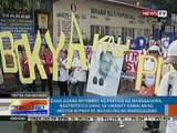 NTG: Daan-daang miyembro ng partido ng manggagawa, nagprotesta