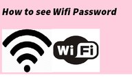 How to see the wifi password // How to watch the wifi password...