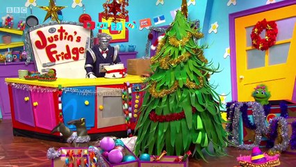 cBeebies Children Cartoon . Justin's House . s04e11 . Cat's First Christmas