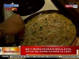 BT: Iba't ibang pagkain mula sa Asya, hatid ng isang kainan sa Cebu