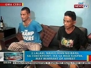 BP: 2 lalaki sa Cebu, nahulihan ng baril sa checkpoint